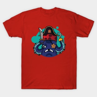 Octopus Pirate T-Shirt